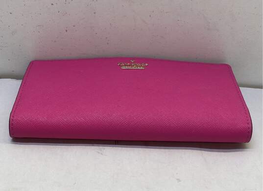 Kate Spade Saffiano Leather Cameron Street Stacy Wallet Pink image number 4
