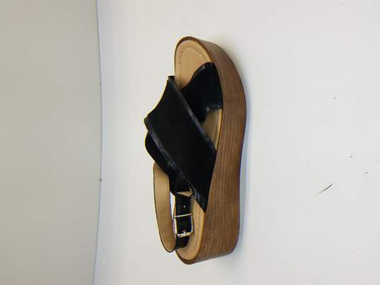 Sophia Milano Women's Black Platform Sandals Size 5.5 image number 1