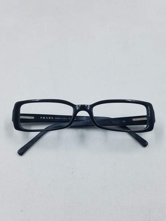 Prada Black Rectangle Eyeglasses image number 1