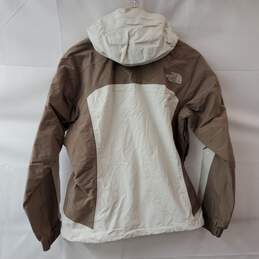 The North Face HyVent Tan Hooded Full Zip Jacket S/P alternative image