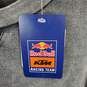 Red Bull Men Black Washed Long Sleeve Top L NWT image number 5