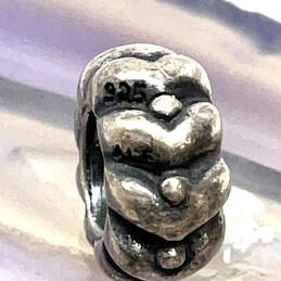 Designer Pandora 925 Sterling Silver Heartbeats Spacer Beaded Charm alternative image