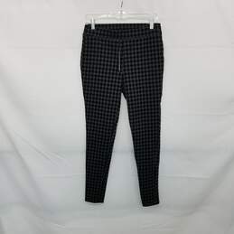 Romeo + Juliet Couture Black & Gray Houndstooth Patterned Skinny Pant WM Size S NWT