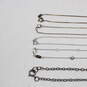 Assortment of 5 Sterling Silver Pendant Necklaces - 19.0g image number 11