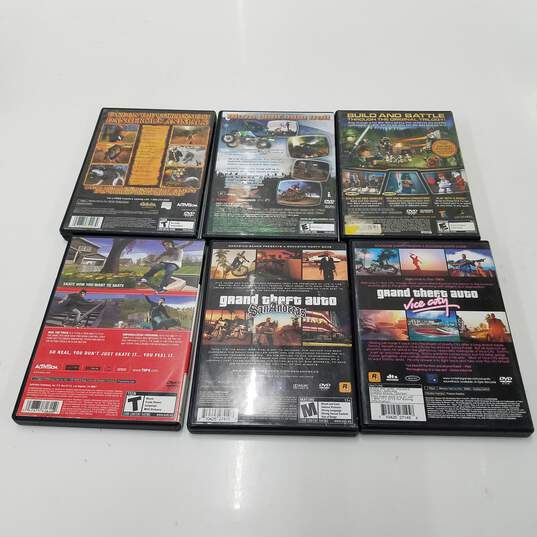 Lot of 6 PlayStation 2 Games image number 2