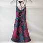 Urban Outfitters Electric Heart Strappy Floral Back Mini Dress Women's Size SP image number 2