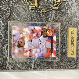 Baltimore Orioles Cal Ripken Jr Collectible Card & Clock alternative image