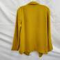 Topshop Women's Yellow Open Front Blazer Size 2 image number 2
