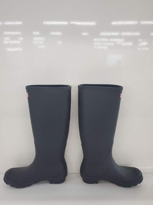 Women's Shoes Hunter Original Tall Rain Boots Size-7 Used image number 4
