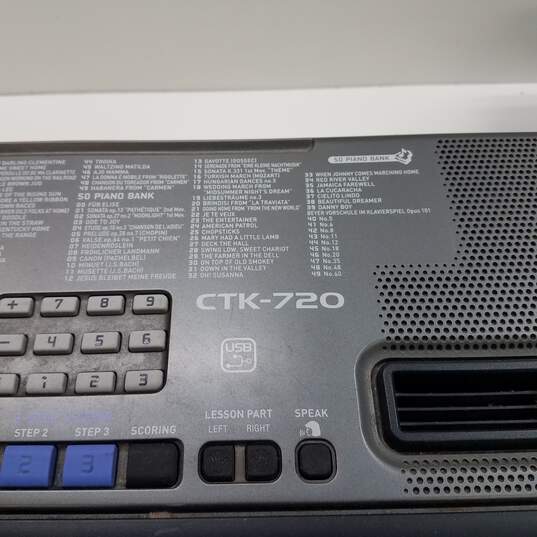 Casio CTK-720 Portable 61-Key Electronic Keyboard image number 5