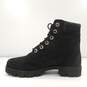 Timberland Heritage Lite 6 inch Black Leather Work Boots Women's Size 7 image number 2