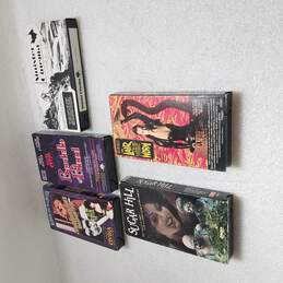 x5 Assorted Lot VHS Tapes Cult Classic Monster Movies Tales From The Crypt Frankenstien's Daughter +++ P/R