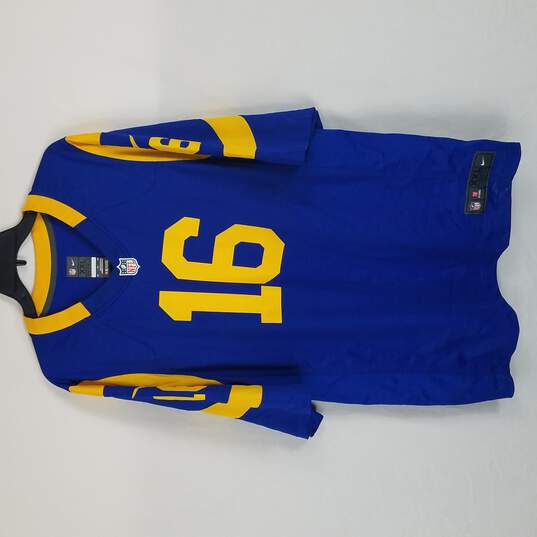 Buy the NFL Men Blue Jared Goff Jersey 2XL