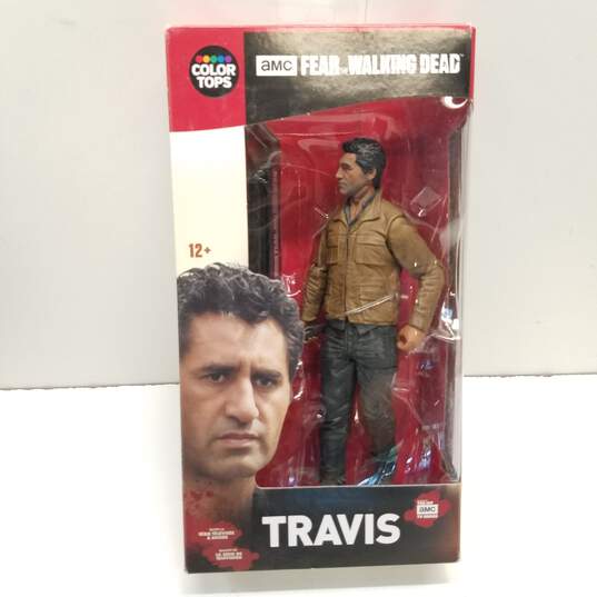 Lot of 2 MCFarlane Toys AMC Fear The Walking Dead Madison #4 & Travis #3 image number 2