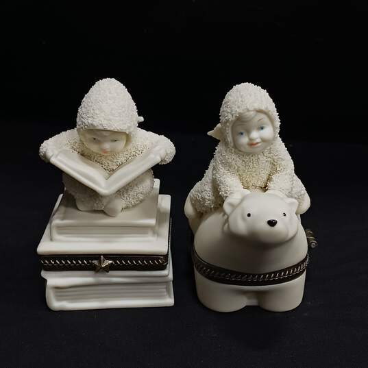 Bundle of 4 Dept. 56 Snow Babies Figurines image number 2
