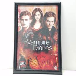 Framed & Signed 'The Vampire Diaries' Mini Poster