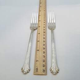 Sterling Silver Silver Plumes 7.25 Fork 2Pcs 99.0g