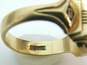 Vintage 9K Yellow Gold Class Ring 6.9g image number 5