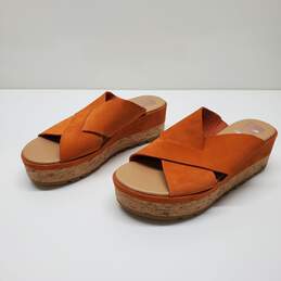 Sorel Women's Cameron Platform Mule Sandals Size 9 alternative image