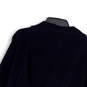 NWT Womens Blue Velvet Pockets Single Breasted Three Button Blazer Size 18 image number 4