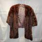 Furs by Spritzer Bros Brown Mink Shawl No Size Tag image number 1