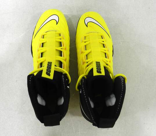 Nike Force Savage Varsity 2 Black Yellow Men's Shoe Size 10 image number 2