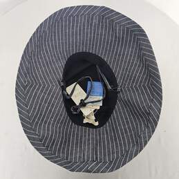 Siggi Blue & White Stripped Sun Hat alternative image