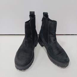 Timberland short black boots Women's size 8
