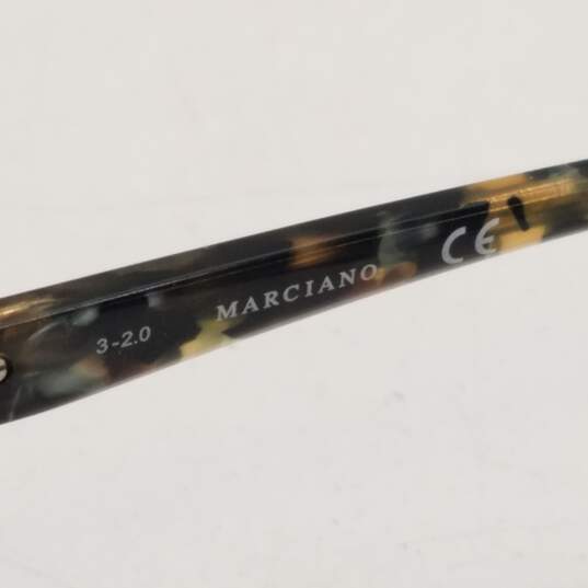 Marciano by Guess Brown Tortoise Shell Round Sunglasses image number 4