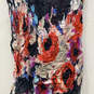 Womens Multicolor Floral Print Rectangle Multipurpose Neck Scarf One Size image number 2
