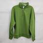 Champion Reverse Weave Green 1/4 Zip Pullover Men's Size M image number 1