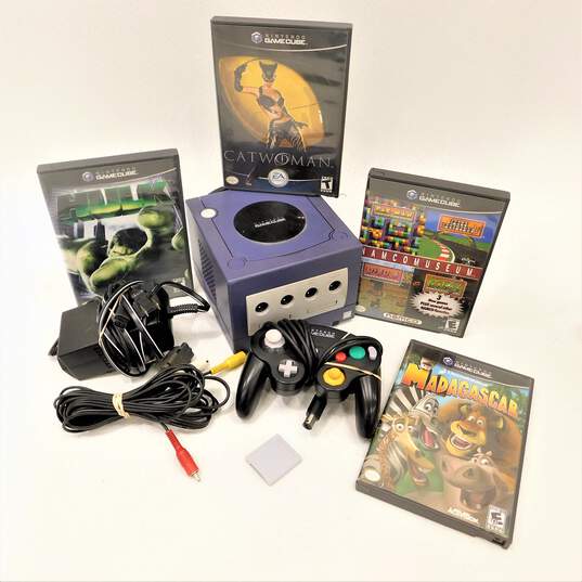 Nintendo GameCube W/ 4 Games Namco Museum image number 1