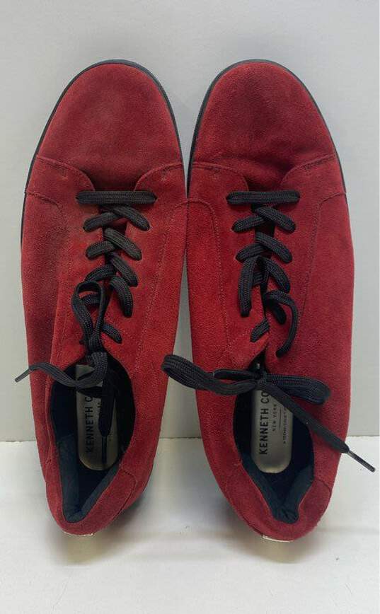 Kenneth Cole Red Derby Casual Shoe Men 10 image number 5