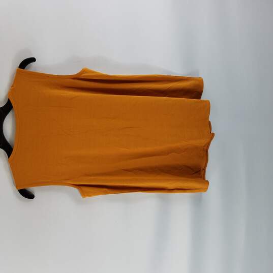 Alfani Women Sleeveless Orange Blouse S image number 2