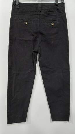Anthropologie Women's Black Jean Pants Size 0 - NWT alternative image