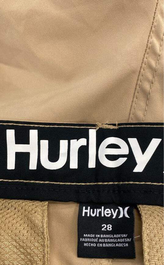 Hurley Beige Shorts - Size 28 image number 3