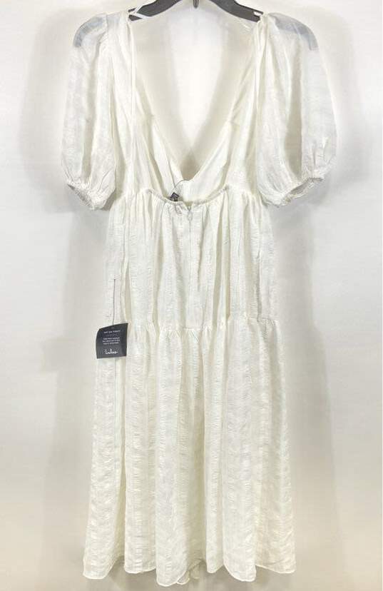 Lulu's White Prairie Maxi Dress - Size X Small NWT image number 2