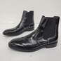 Jimmy Choo Fergus Black Leather Studded Ankle Boots Men's Size 12 image number 3