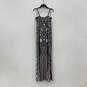 Womens Pink Gray Sequin Strapless Sweetheart Neck Evening Mermaid Dress Size XS image number 2
