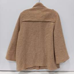 Chico's Women's Khaki Wool Jacket Size 2 alternative image