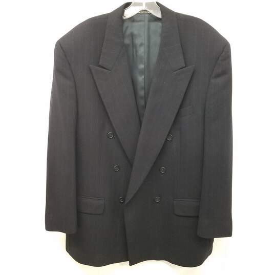 Christian Dior Monsieur Black Wool Double Breasted Men's Tailored Suit image number 2