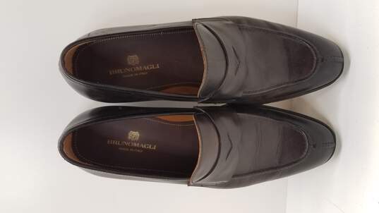 Bruno Magli Brown Dress Shoes (AUTHENTICATED) image number 6