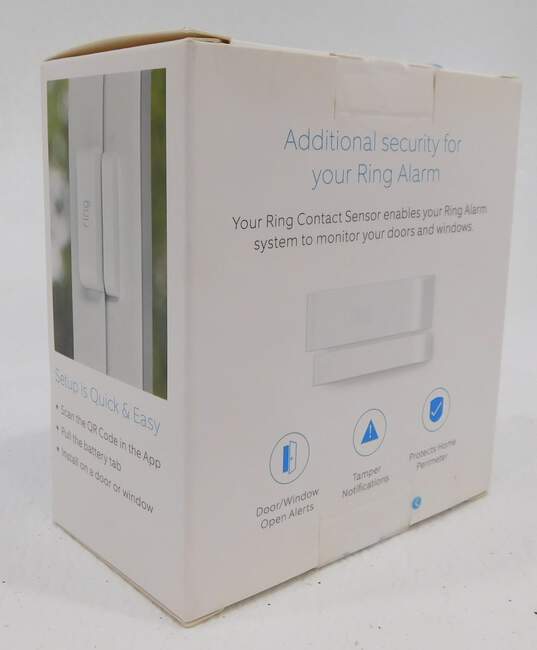 NEW Sealed Ring Alarm Contact Sensor 2 Pack White 1st Gen image number 2