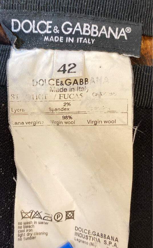 Dolce & Gabbana Black Pencil Skirt - Size 42 image number 3