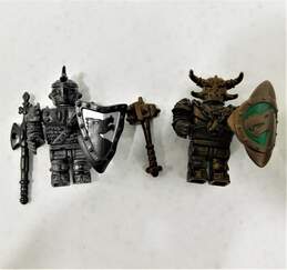 Mega Bloks Dragons Lot Orcs Ogres Knights Mini Figures Weapons Shields alternative image