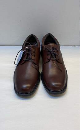 Nunn Bush "Maury" Brown Derby Dress Shoe Men 8 83363-200