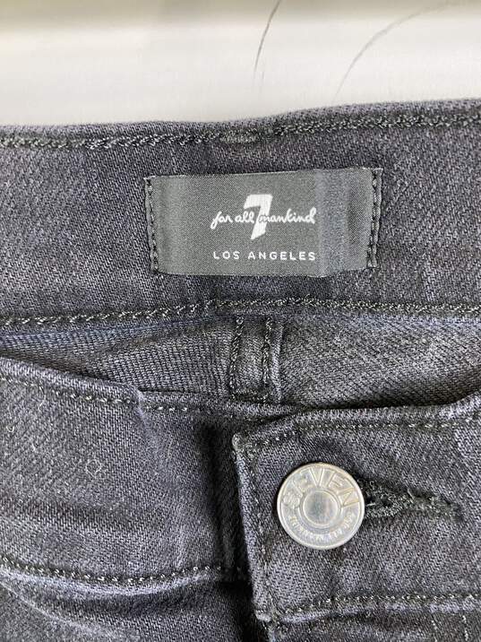 Buy the 7 For All Mankind Women Black Jeans 28 NWT | GoodwillFinds