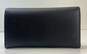 Emporio Armani Leather Clasp Wallet Black image number 3