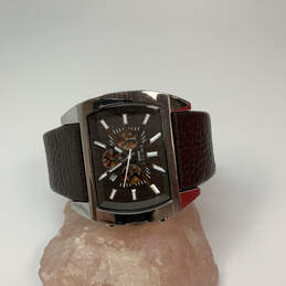 Designer Diesel DZ4138 Brown Strap Stainless Steel Quartz Analog Wristwatch alternative image