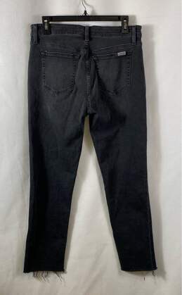 Joe's Women's Grey Unhemmed Jeans- Sz 30 alternative image